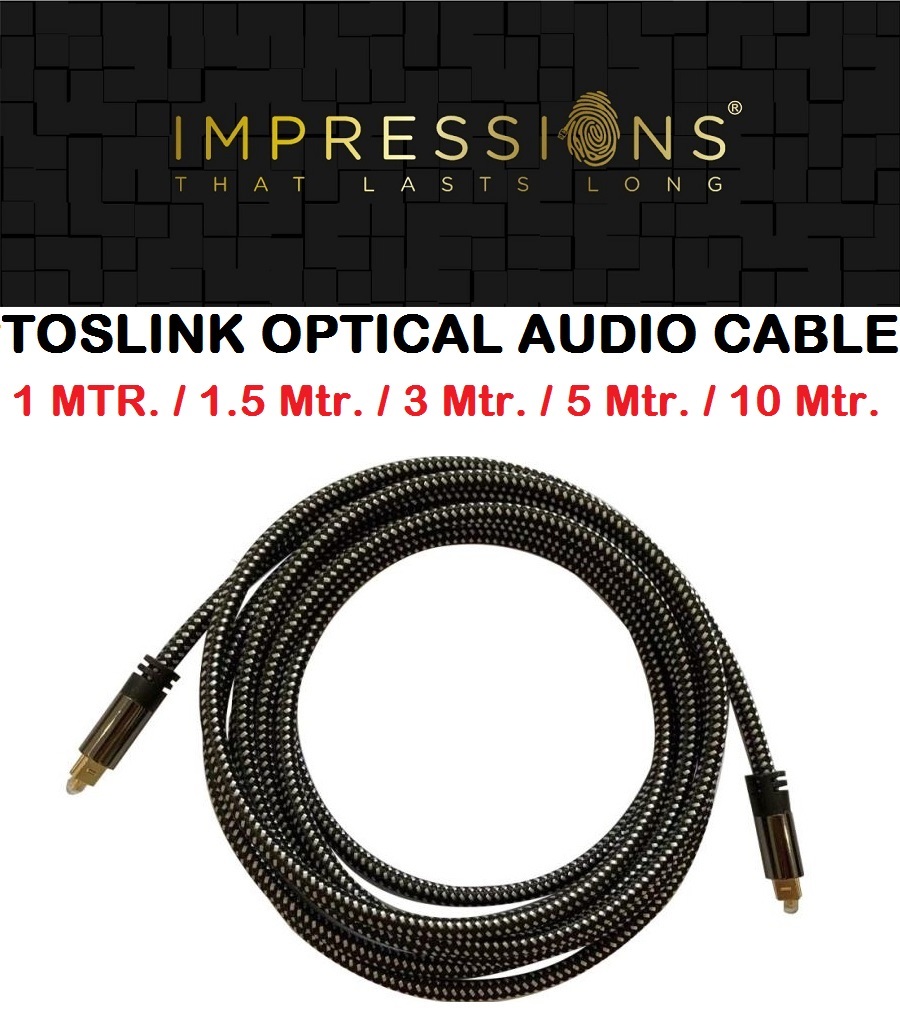 AUDIO OPTICAL CABLE 1 MTR